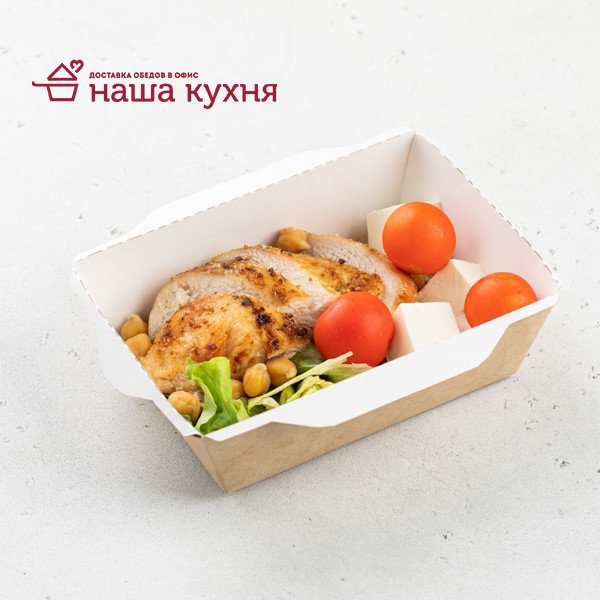 Боул с курицей, нутом и фетой (160 г) 349